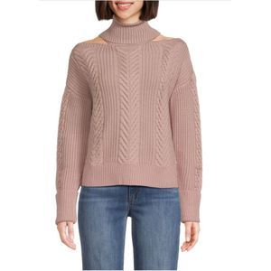 NWT Paige LORILEE SWEATER-WILD ROSE Size Large